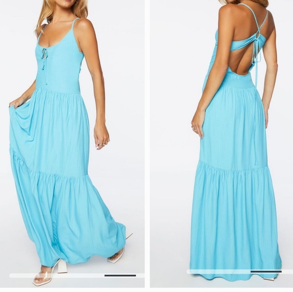 Crisscross Maxi Cami Dress size M - Picture 1 of 7